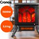 Grzejnik Cronos Kominek grzejnik elektryczny wolnostojący Cronos z termowentylatorem 2