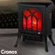 Grzejnik Cronos Kominek grzejnik elektryczny wolnostojący Cronos z termowentylatorem 9