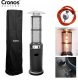Cronos Parasol grzewczy gazowy Cronos FSD-E-XX Ogrzewacz tarsowy Piramida 11kW 13