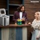 Kostkarka do lodu Heckermann Kostkarka do lodu YT-E-005AN Ekspresowy lód maszyna do kostek 8