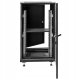 Szafa Netberg Szafa RACK 19" 22U NETBERG Stojąca Instalacyjna 600x600 mm Otwierane Boki 3
