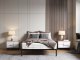 Auping Stelaż Łóżka BED ALU 140x200 Metalowy Drewniane Listwy Nowoczesny CZARNY 3