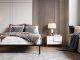 Auping Stelaż Łóżka BED ALU 140x200 Metalowy Drewniane Listwy Nowoczesny CZARNY 4