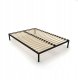 Auping Stelaż Łóżka BED ALU 140x200 Metalowy Drewniane Listwy Nowoczesny CZARNY 6
