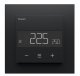 heat it Termostat Heatit Z-TRM6 Black Matt Z-Wave Thermostat 3600W 16A 868,4 Mhz 2