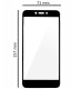 spacecase Szkło Hartowane Glass 5D Do Redmi Go 3