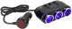 Ładowarka Blow 96-881# Rozgałęźnik zapalniczki samochodowej 1xwtyk/3xgniazdo+2xusb cs-35 kabel 34