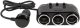 Ładowarka Blow 96-881# Rozgałęźnik zapalniczki samochodowej 1xwtyk/3xgniazdo+2xusb cs-35 kabel 68