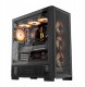 Obudowa Darkflash AirNova ARGB czarna + 3 wentylatory 1