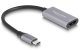 Adapter AV Delock DeLOCK 60021 zewnętrzna karta graficzna usb 7680 x 4320 px Czarny, Szary 1