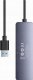 HUB USB Canyon Adapter USB-A na USB 3.0 4 porty + USB-C ładowania 15 cm szary 4