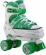 Rolki Hudora HUDORA Roller Skates size 36-39, roller skates green/white, sneaker look 1