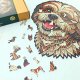 Mruu&Pruu Puzzle Drewniane Shih Tzu Uroczy Piesek 400 el. 3 mm Układanka drewniana 5
