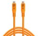 Tether Tools TetherPro USB-C Optima 10G prosty orange 1,8m 1