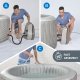 Avenli Spa ogrodowe, jacuzzie pompowane AVENLI NICE 6 osobowe 240x70 silver 51