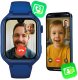 Active Band STELIO Smartwatch dla dzieci Junior Pro AI 4G ST-SWJ102-NB granatowy SIM, GPS, openAI, Android 6