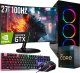 Komputer Adronix PC Gamer Exper I7 32GB DDR4 1TB SSD GTX 1660S Monitor 27' 100Hz 1