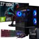 Komputer Adronix PC GAMINGOWY Adronix Quantum i7 32GB DDR5 RTX 5050 8GB 1TB SSD M.2 + MONITOR 27" 100Hz 1