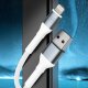 Kabel USB 3MK USB-A - USB-C 1 m Biały (3MK17772) 4