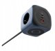 Ładowarka Beline Kostka zasilająca 6w1 Cellline Power Socket Cube 2500W USB/2xUSB-C 65W niebieski 3