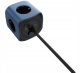 Ładowarka Beline Kostka zasilająca 6w1 Cellline Power Socket Cube 2500W USB/2xUSB-C 65W niebieski 4
