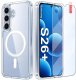 krainaGSM Etui Magnetyczne Przezroczyste do Samsung S26+ Plus |do MAGSAFE CASE| Szkło 1