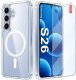 krainaGSM Etui Magnetyczne Przezroczyste do Samsung S26 |do MAGSAFE CASE | + Szkło 9H 1