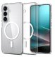 Spigen Etui Spigen Ultra Hybrid Mag MagSafe do Samsung Galaxy S26+ Plus Clear/white 2