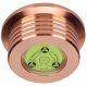 Gramofon Docisk płyt winylowych gramofonowy stabilizator aluminiowy kolor MIEDZIANY 2