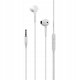 Słuchawki Devia słuchawki przewodowe Kintone A3 jack 3,5mm douszne białe 3