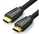 Kabel HDMI-HDMI 15 m kabel (HDMI 1.4 4K@30Hz) czarny z nylonowym pokryciem HD118 z kierunkiem IC UGREEN 1