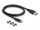 Stacja dokująca Delock DeLOCK Stacja dokująca SuperSpeed USB 5 Gbps dla 1 x 2.5″ SATA HDD/SSD 5