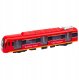 LeanToys Metro Pociąg City Express Otwierane Drzwi Światła Dźwięki Czerwony 2