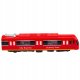 LeanToys Metro Pociąg City Express Otwierane Drzwi Światła Dźwięki Czerwony 5