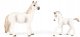 Figurka Woodyland WOODYLAND FAUNICA Zestaw koni 96036 60361 2