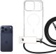 Fixed MagPure Neck do MagSafe do iPhone 17 Pro Max, przezroczyste z czarną smyczką 2