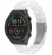 Fixed Pasek z żywicy Resinz zapięciem Quick Release 18 mm do smartwatcha, Cloud White 1