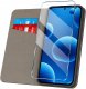 krainaGSM Etui z klapką do Oppo Reno 15 5G Zamykane Czarne Futerał + Szkło 2