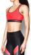 Under Armour Biustonosz Armour Mid Solid czerwony r. M (1273504-964) 2