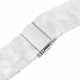 Fixed Pasek z żywicy Resin Pasek z szybkim zapięciem 22 mm do smartwatcha, Cloud White 1