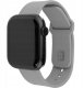 Fixed Silicone Sporty Strap - Pasek do Apple Watch 42/44/45/46/49 mm, jasnoszary 2