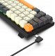 Klawiatura Redragon Klawiatura mechaniczna Redragon K633 Ryze Red Switch USB Czarno-złoty 6
