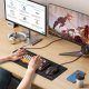 Klawiatura Redragon Klawiatura mechaniczna Redragon K633 Ryze Red Switch USB Czarno-złoty 9