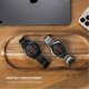 Fixed Pasek tytanowy do smartwatcha Samsung Galaxy Watch Ultra, naturalny tytan 6