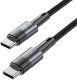 Kabel USB Tech-Protect Przewód USB-C UltraBoost PD 60W 3A 1m - szary Kabel przewód USB-C UltraBoost PD 60W 3A 1m - szary (9490713933978) 3