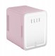 Lodówka turystyczna Elle Mini lodówka z lusterkiem do makijażu LED ELLE 4L fioletowa 1