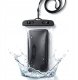 Grundig WODOODPORNE ETUI POKROWIEC NA TELEFON 11X21CM PVC CZARNE GRUNDIG 4
