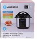 Multicooker Aigostar Garnek elektryczny multicooker 1000W 6L szybkowar parowar ciśnieniowy 8