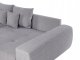 Beliani Sofa 4-osobowa szara TORPO 7