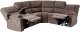 Beliani Sofa z elektryczną funkcją relaksu z ładowarką beżowa ROKKE (375104 Bel) 1